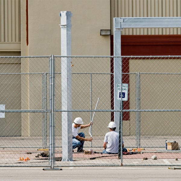 how long can i rent the temporary fence for my building site or event in Calumet City IL